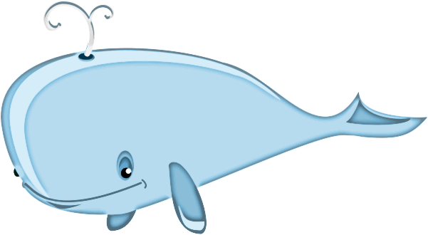 cartoon whale clip art - photo #41